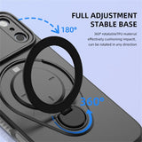 Luxury Rotating Stand Magnetic Shockproof Case for iPhone