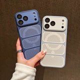 Cooling Frosted Magnetic Shockproof Case for iPhone