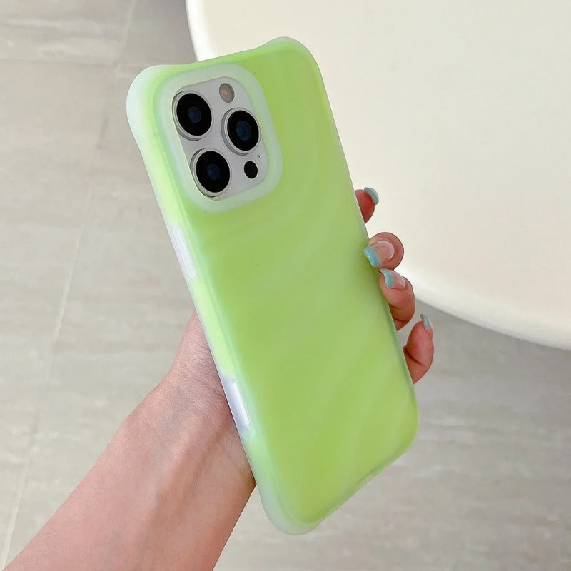 Liquid Silicone Candy Colored Jelly Case for IPhone