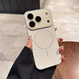 Anti-Slip Textured Skin-Feel Fine Magnetic Phone Case for IPhone