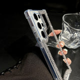 Diamond Touch-up Mirror Phone Case for Samsung