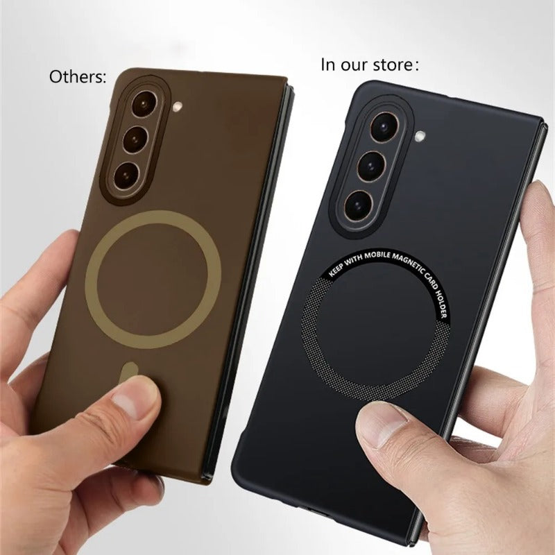 Luxury Matte Ultra Thin Magnetic Case For Samsung Z Fold 6 5 4 3 2