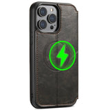 Leather Flip Cover Wallet Card Holder Magnetic Phone Case for iPhone
