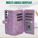 Leather Crossbody Card Slot Wallet Case for Samsung