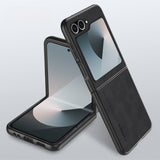 Matte Anti-Slip Full Shockproof Leather Case for Samsung Z Flip