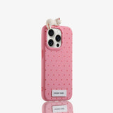 Polka Dot Cute Cat All-Inclusive 3D Anti-Fall Case For iPhone