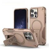 Outdoor Sports Crossbody Long Strap Magnetic Bracket Case for iPhone