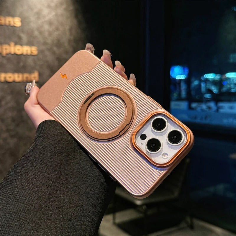Luxury 360° Rotatable Magnetic Stand Phone Case For iPhone