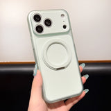 Ice Cream Soft Touch Rotating Kickstand Shockproof Case for iPhone