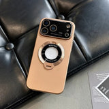 Magnetic Camera Protection With Stand Phone Case For IPhone