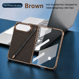 Business Electroplated Case with Screen Protector & Stylus for iPhone Duo