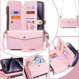 Crossbody Card Wallet Case for iPhone