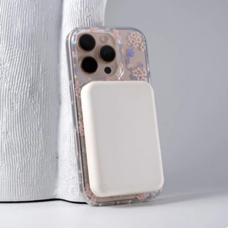 Retro Flower Laser Magnetic Case for iPhone