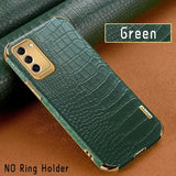 Crocodile Pattern Leather Phone Case For Samsung