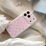 Polka-Dot Shockproof Case for iPhone