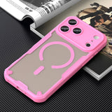 Magnetic Matte Skin-Feel Shockproof Case for iPhone
