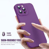 Liquid Silicone Phone Case For iPhone