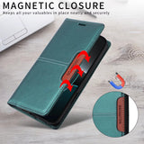 Flip Leather Galaxy Magnetic Wallet Case for Samsung
