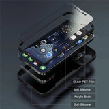 360 Full Body Protection Transparent Case for iPhone