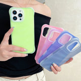 Liquid Silicone Candy Colored Jelly Case for IPhone