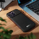 Leather Magnetic Frameless Scented Phone Case for IPhone
