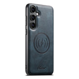 Magnetic Wireless Charging Leather Phone Case Suitable for Samsung