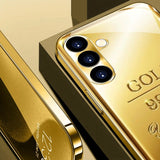 Electroplated Creative Gold Phone Case For Samsung