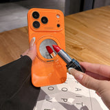 Rotatable Mirror Kickstand Shockproof Case for iPhone
