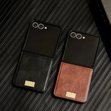 Vintage Leather Shockproof Case for Samsung