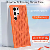 Magnetic Magsafe Heat Dissipation Shockproof Case For Samsung