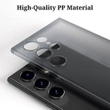 Premium Matte Ultra-Thin Non-Yellowing Phone Case for Samsung