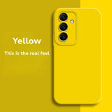 Liquid Silicone Silky Smooth Classic Phone Case for Samsung