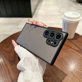 Shockproof Matte Transparent Phone Case for Samsung