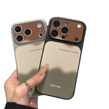 Gradient Coffee Phone Case for iPhone