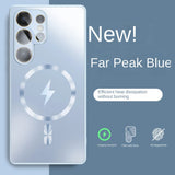 Ultra-thin Matte Magnetic Shockproof Phone Case for Samsung