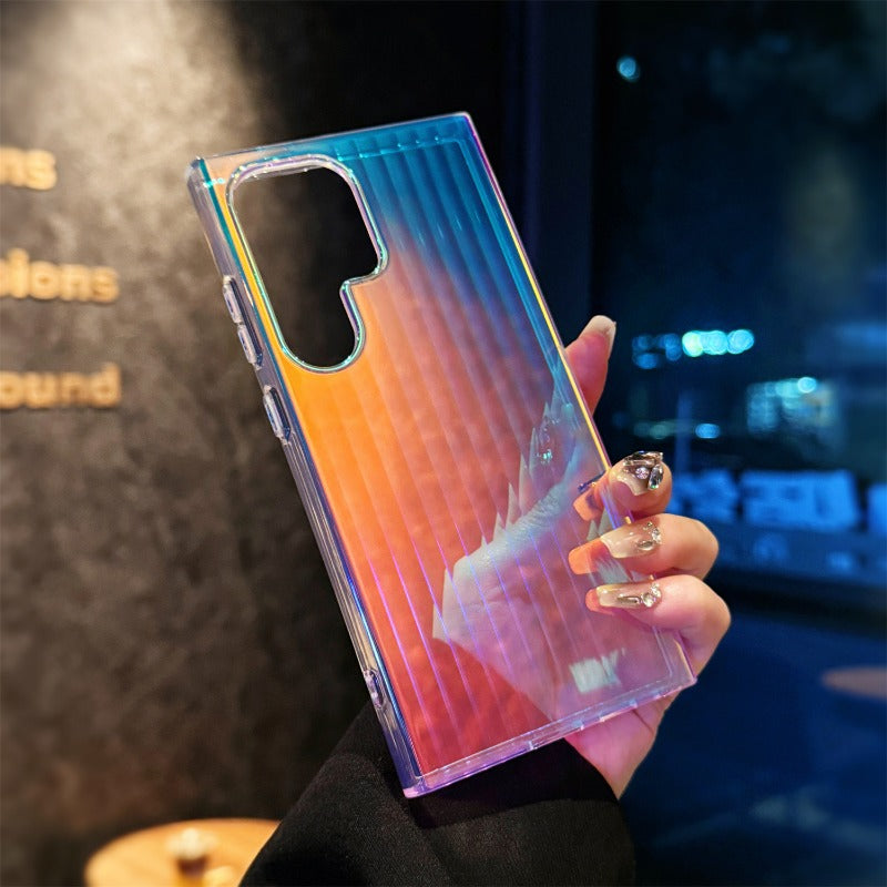 Magnetic Laser Color-Changing Phone Case for Samsung