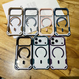 Panda Design Magnetic Transparent Phone Case For iPhone