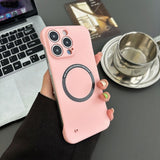 Ultra Thin Hard PC Magnetic Frameless Phone Case For Samsung