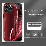Gradient Line Full-Coverage Shockproof Phone Case for IPhone