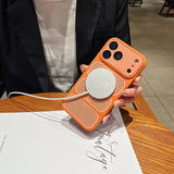 Cooling Frosted Magnetic Shockproof Case for iPhone