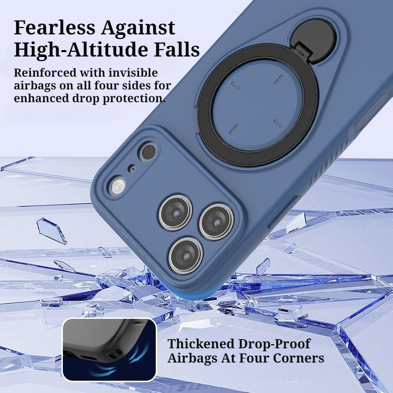 Magnetic, Skin-Friendly, Shockproof Phone Case with Lanyard for IPhone