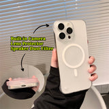 Magnetic Matte Frameless Case for iPhone