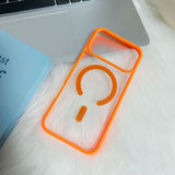 Magnetic Adsorption Acrylic Anti-Drop Frosted Phone Case for IPhone