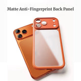 Removable Lens Matte Anti-Fingerprint Case for iPhone