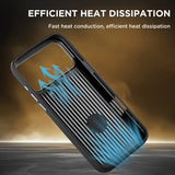 Leather Magnetic Charging Rotatable Kickstand Case for iPhone