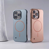 Ultrathin Frameless Magnetic Phone Case for iPhone