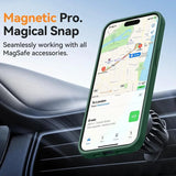 Luxury Frosted Transparent Magnetic Phone Case for iPhone