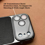 Electroplated Leather Texture Magnetic Shockproof Case for iPhone