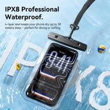 Waterproof 7.2 inch IPX8 Swim Skiing Phone Case