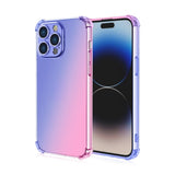 New Cool Gradient Color Four-Corner Shockproof Phone Case for IPhone